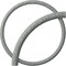 Ekena Millwork 50-in. OD x 44-in. ID x 3-in. W x 1 1/4-in. P Dublin Leaves Ceiling Ring Kit CRK50DU - alternate 1